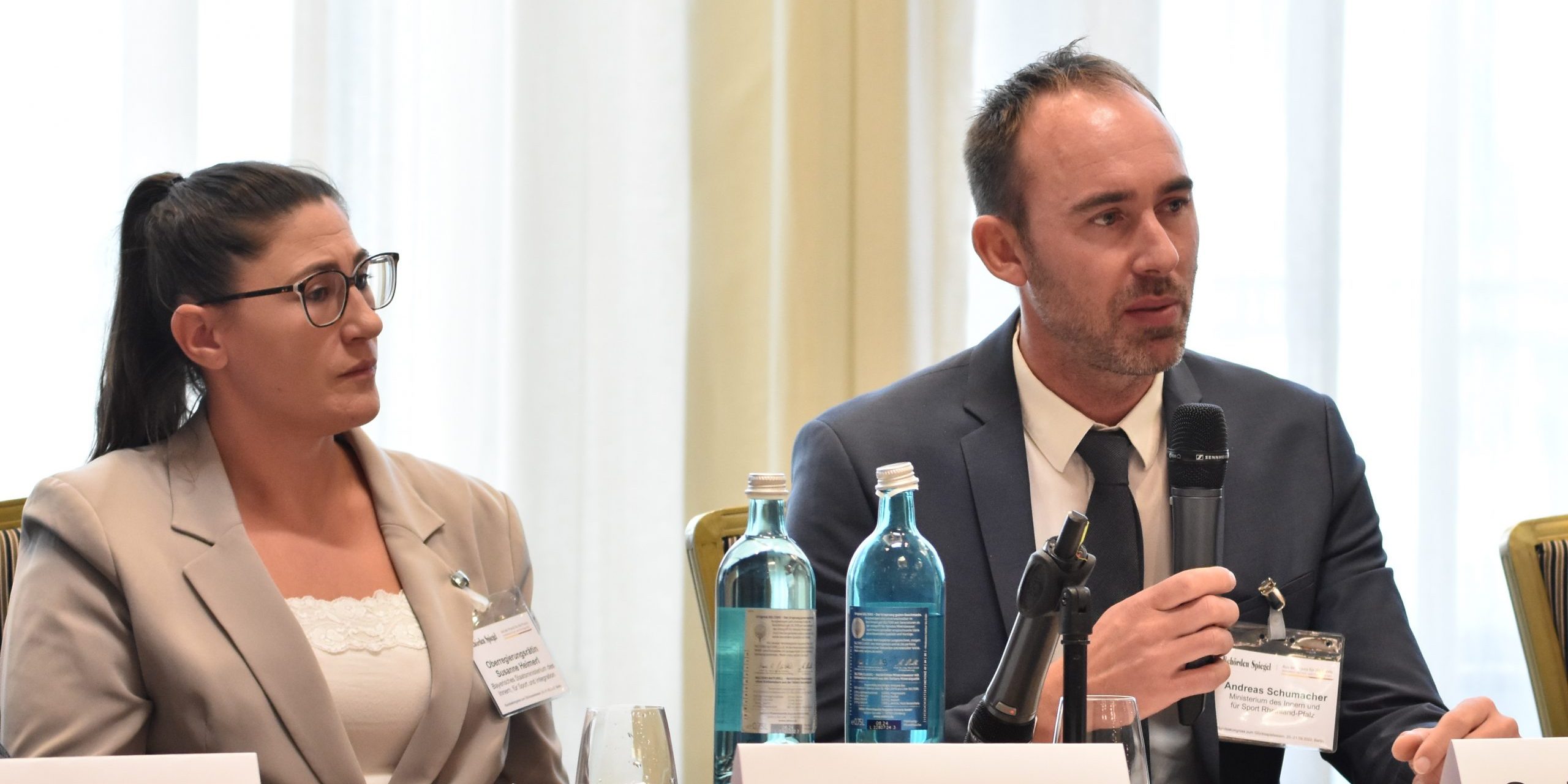 Susanne Heimerl und Alexander Schumacher referierten zum Thema auf dem Bundeskongress (Foto: BS/ Bildschön)