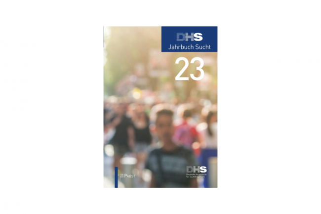 DHS Jahrbuch Sucht 23 (Bild: DHS)