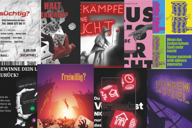 Kollage Gewinnerplakate