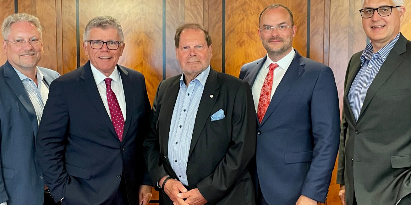 Der vertretungsberechtigte Vorstand des VDAI (v.l.): Christian Trenner, Manfred Stoffers, Uwe Christiansen, Dr. Daniel Henzgen, Gerhard Hubmann (Foto: VDAI)