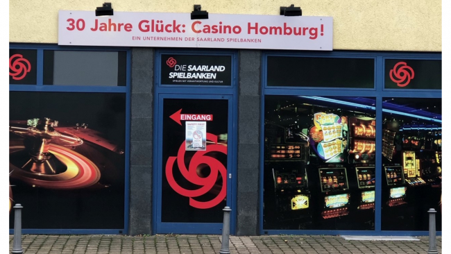 Automatensaal der Saarland Spielbanken in Homburg